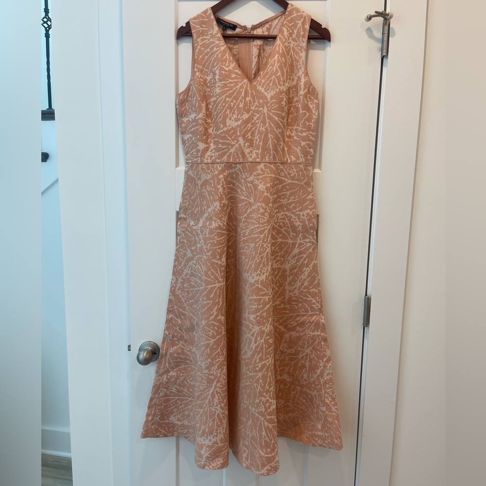 Lafayette 148: Sleeveless Linen Midi Dress